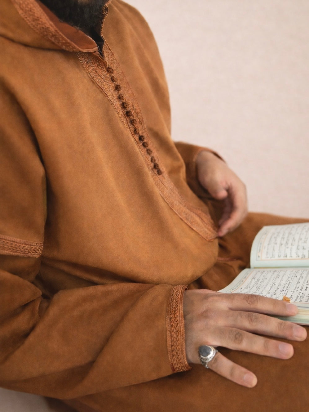 Camel Brown Moroccan djellaba