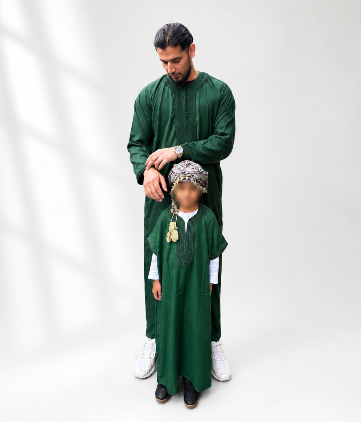 The Emerald Legacy Kaftan - Limited Edition Moroccan Thobe