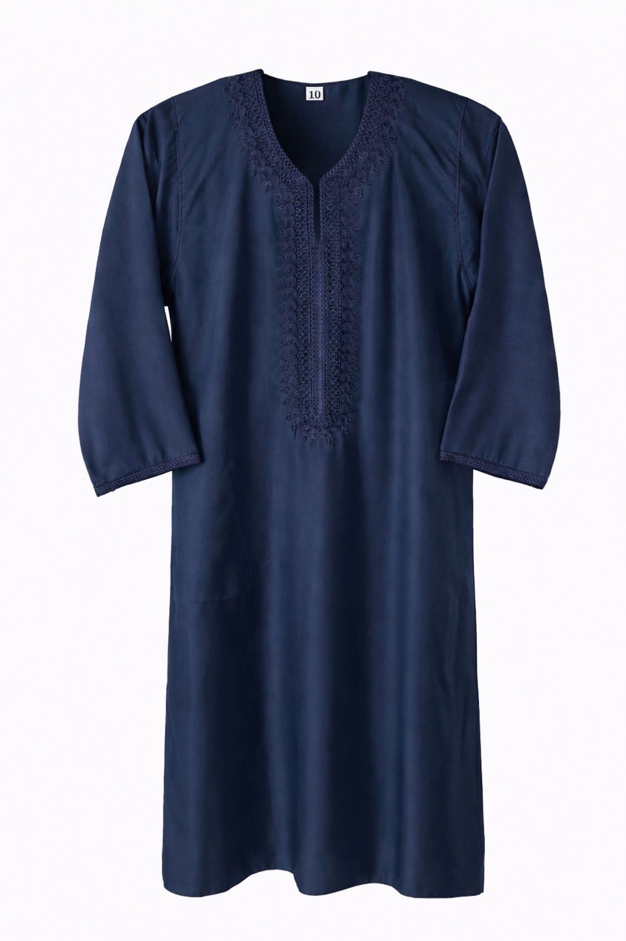 Kids Moroccan Thobe – Midnight Royal