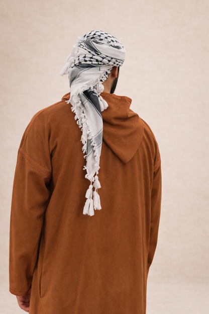 Camel Brown Moroccan djellaba