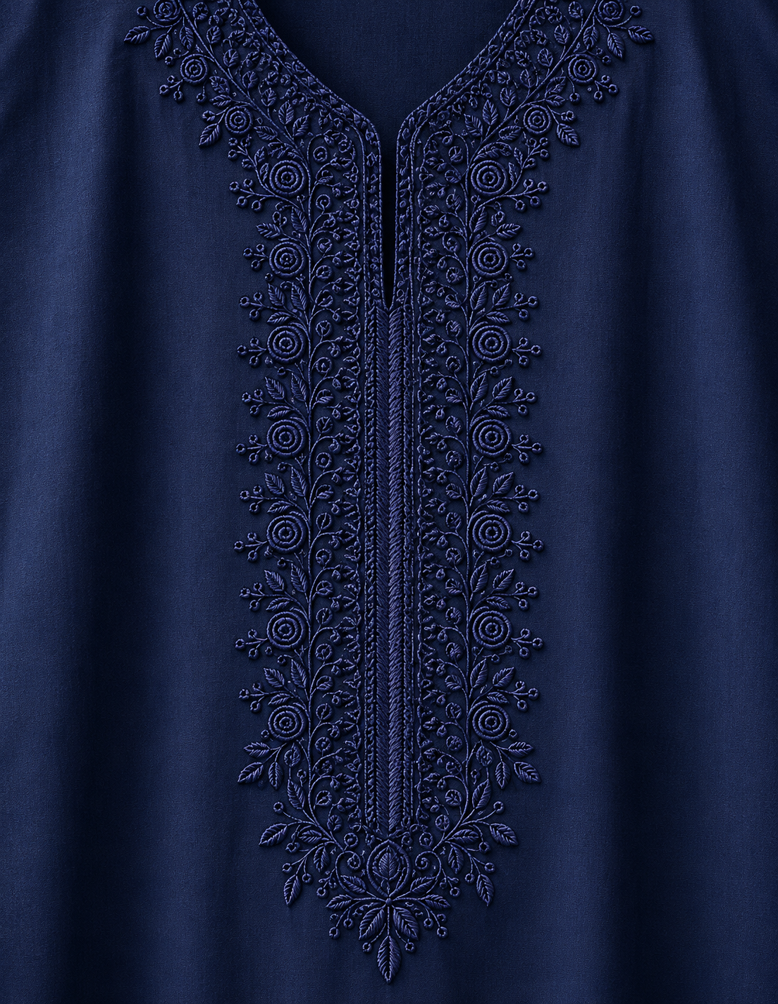 Kids Moroccan Thobe – Midnight Royal